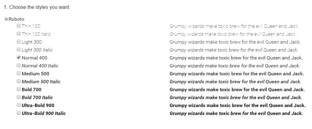 Меняем шрифт на сайте